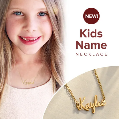 Kids Fairy Name Necklace