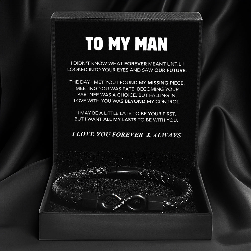 James avery infinity leather bracelet store