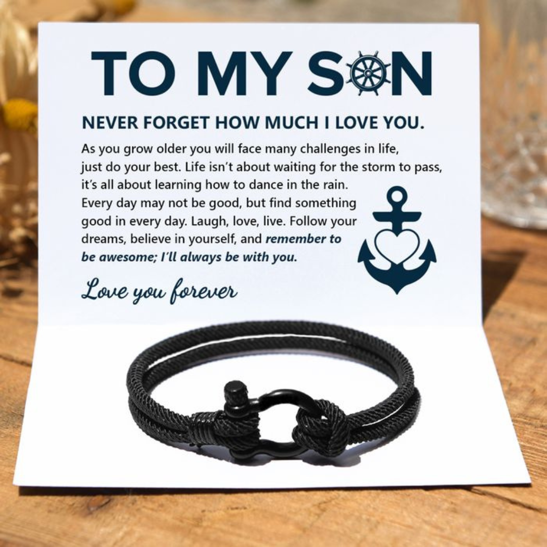 Nautical bracelet top