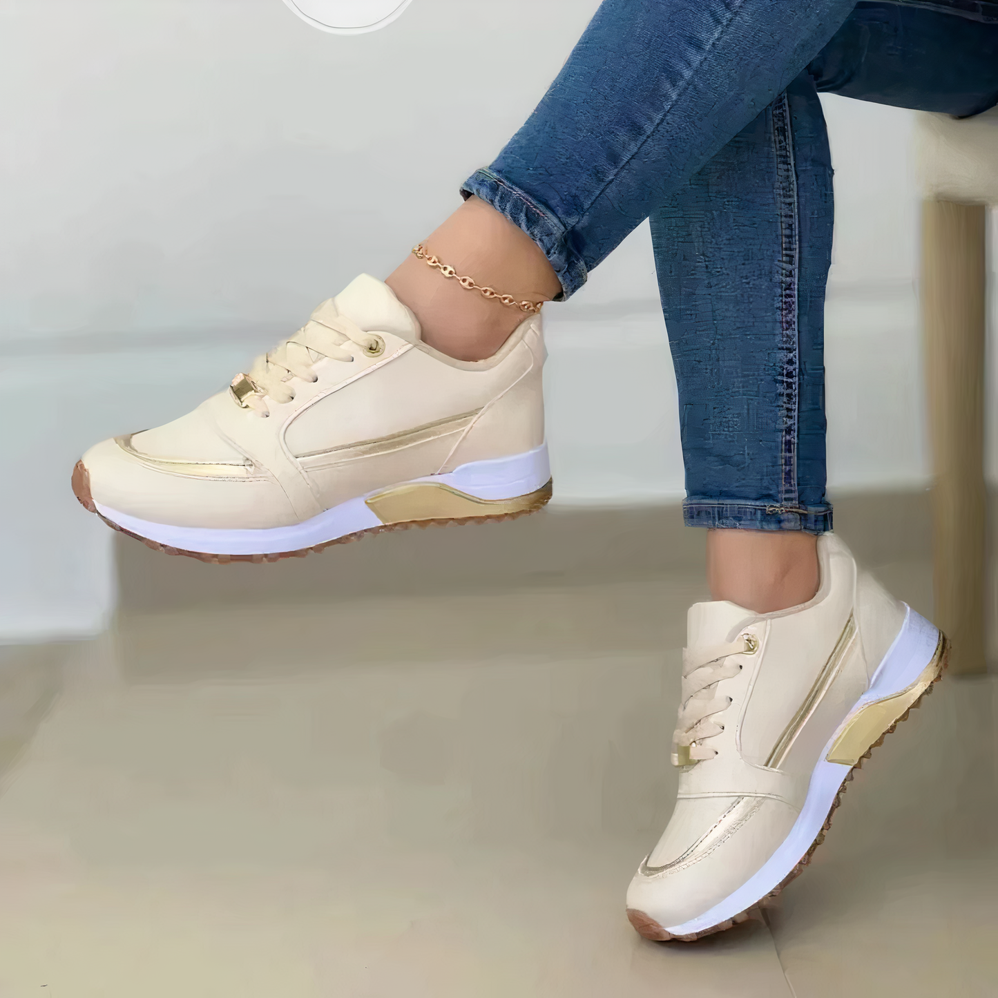 Ivyshape | Orthopedic Sneakers with High Fashion