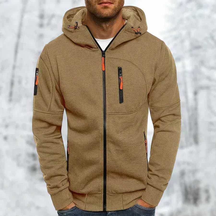 Ivyshape | Men's Hooded Jacket